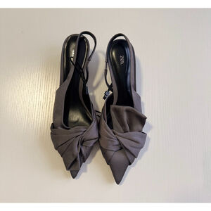 Slingback Kitten Heels Size 39 EU 8 US